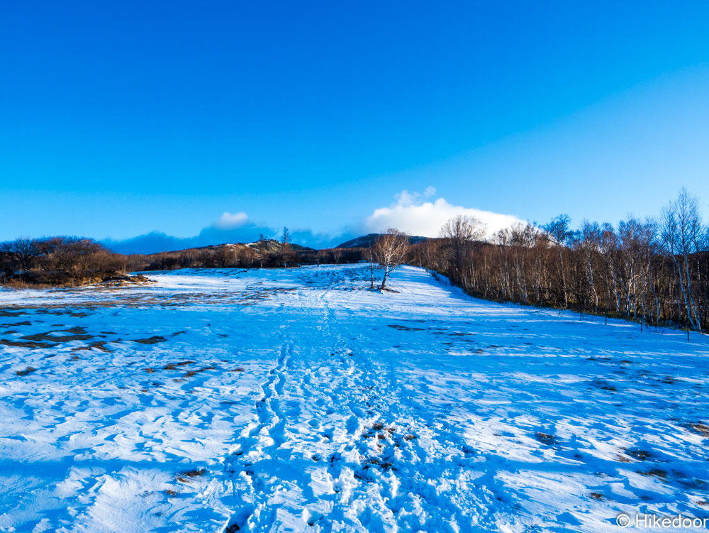 序盤は牧場を直登