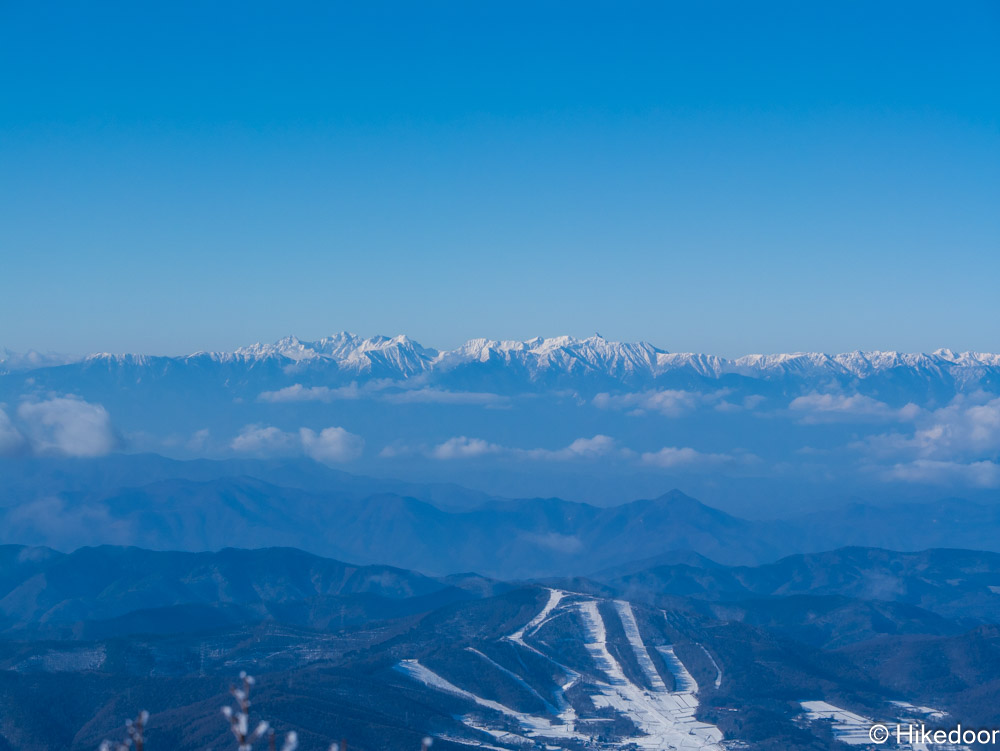 菅平と北アルプス