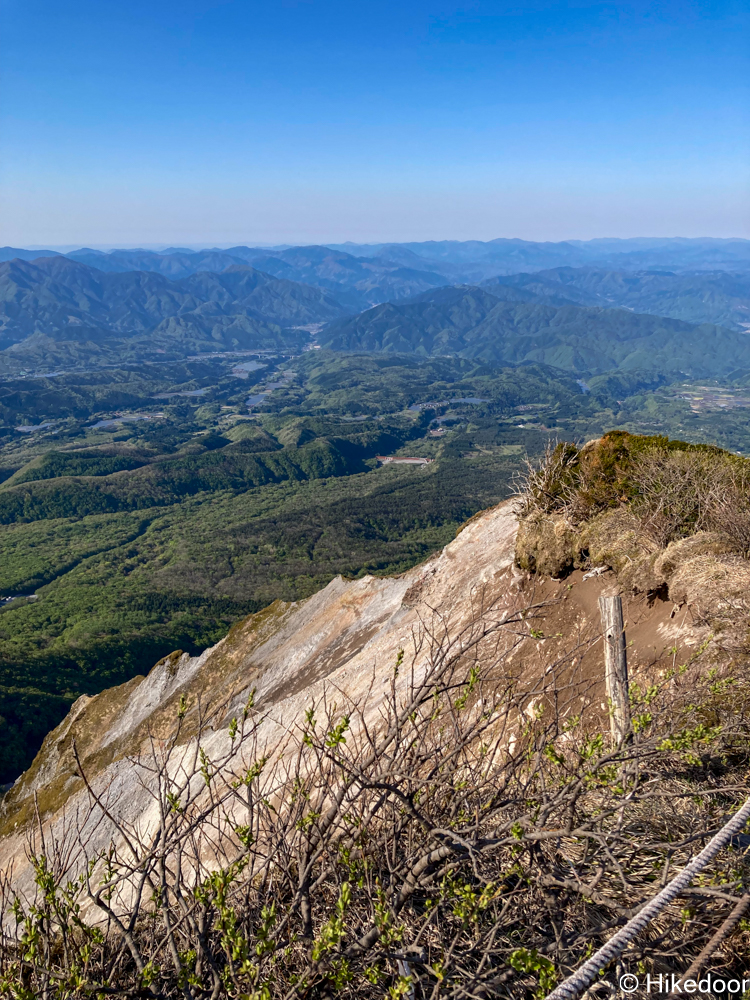 山頂からの景色