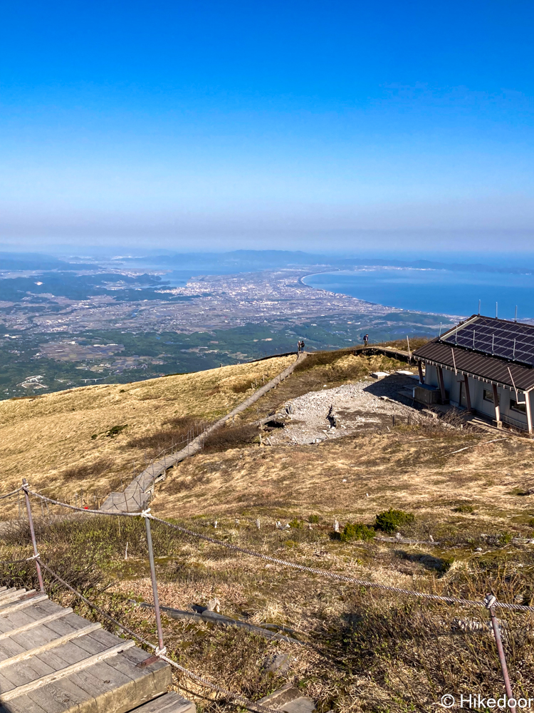 山頂からの景色