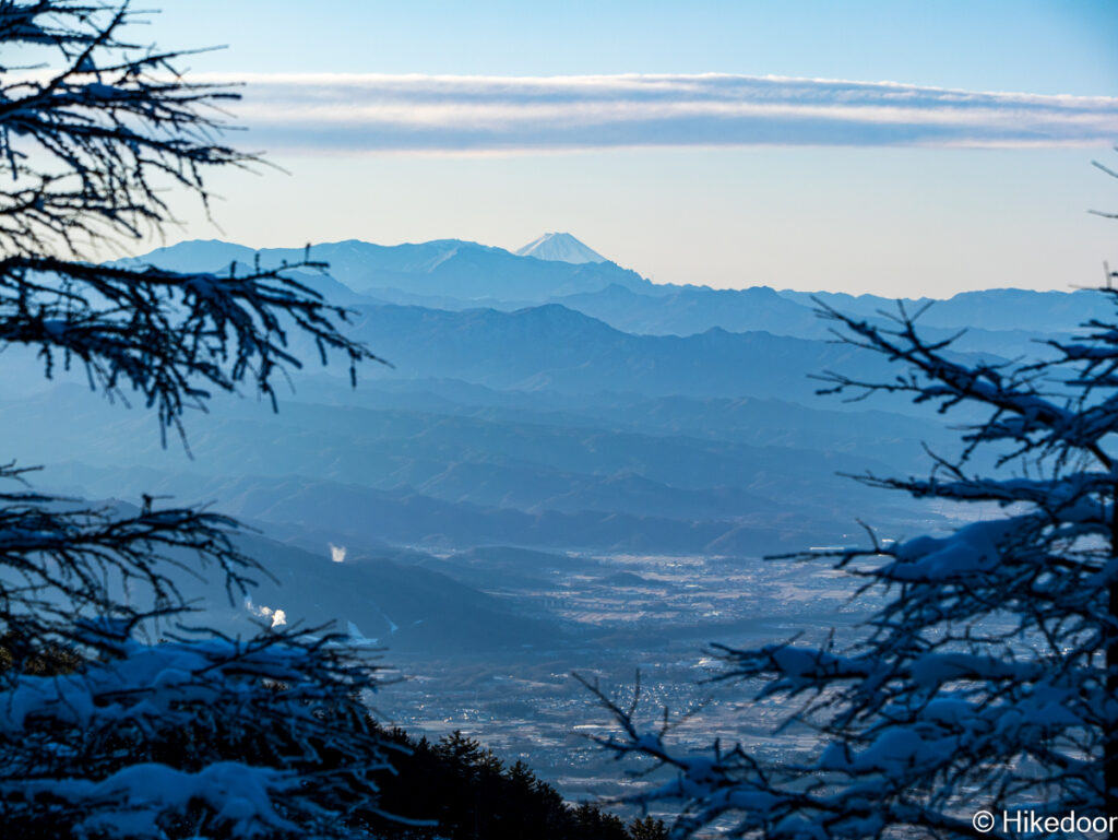 車坂山から富士山