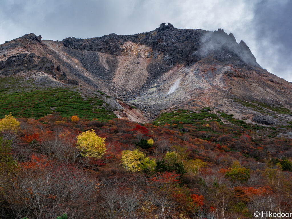 姥ヶ平から茶臼岳