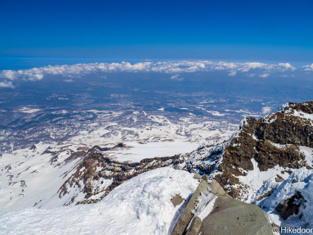 山頂からの景色