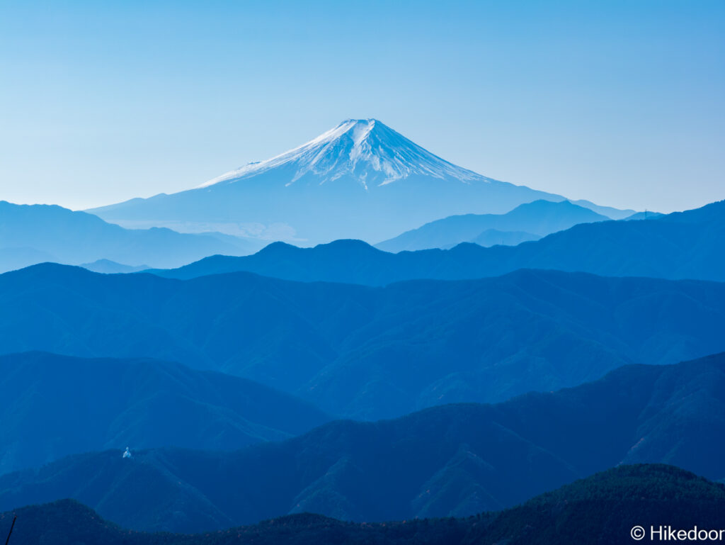 鷹ノ巣山からの富士山